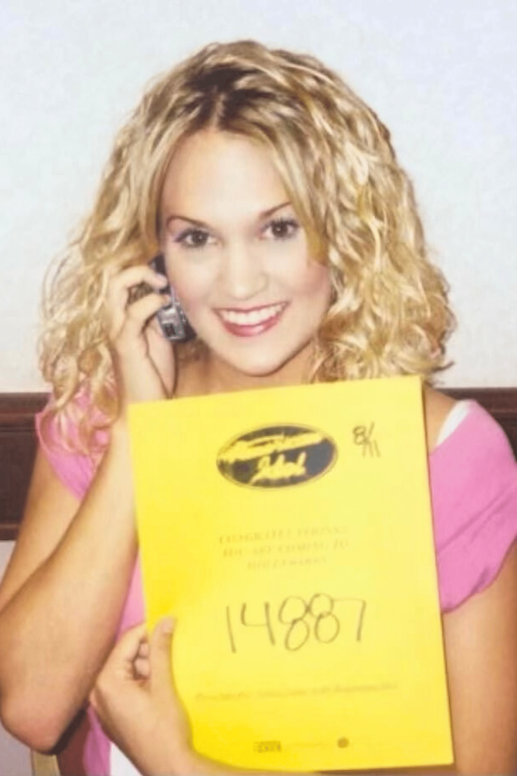 Carrie Underwood auditions for "American Idol"