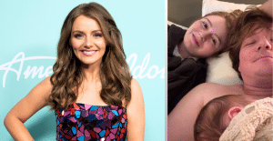 Emmy Russell is home from the hospital after losing a lot of blood giving birth to her daughter