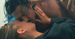 Screenshot from Riley Greens' video for "Worst Way"