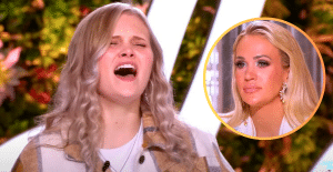 American Idol contestant Samantha Ray moves Carrie Underwood to tears by singing "I Hope You Dance" in honor of her late sister.