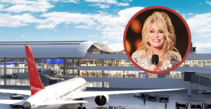 Dolly Parton and Nashville International Airport