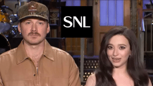 morgan wallen and mikey madison on snl