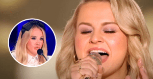 Breanna Nix made Carrie Underwood cry over her cover of "Reflection" during Disney Night.