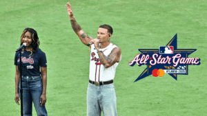 kane brown at the all star game