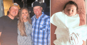 John Michael Montgomery's daughter Madison and husband Travis Denning welcome baby girl