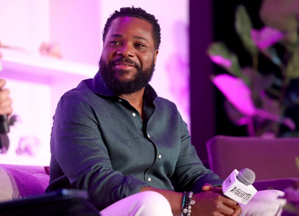 Malcolm-Jamal Warner speaks onstage during an event in 2023, two years before his death