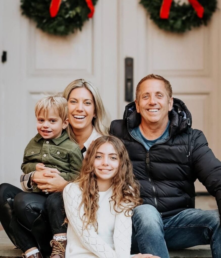 Cristina and Greg Biffle and children
