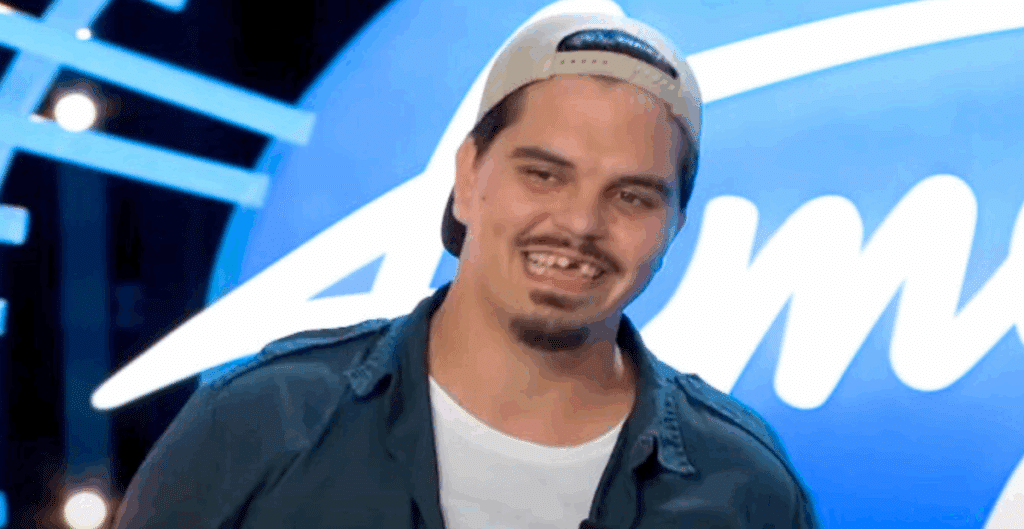 American Idol's Singing Garbage Man Doug Kiker during his audition for Season 18