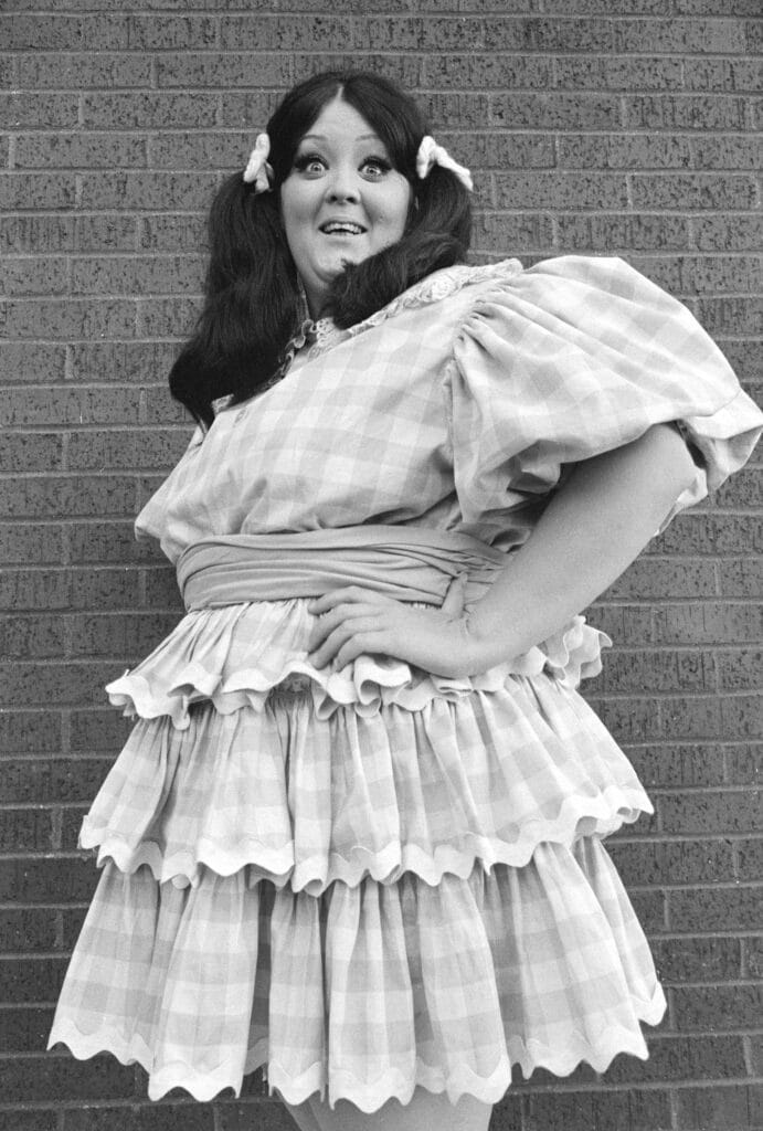 Lulu Roman in character for "Hee Haw"