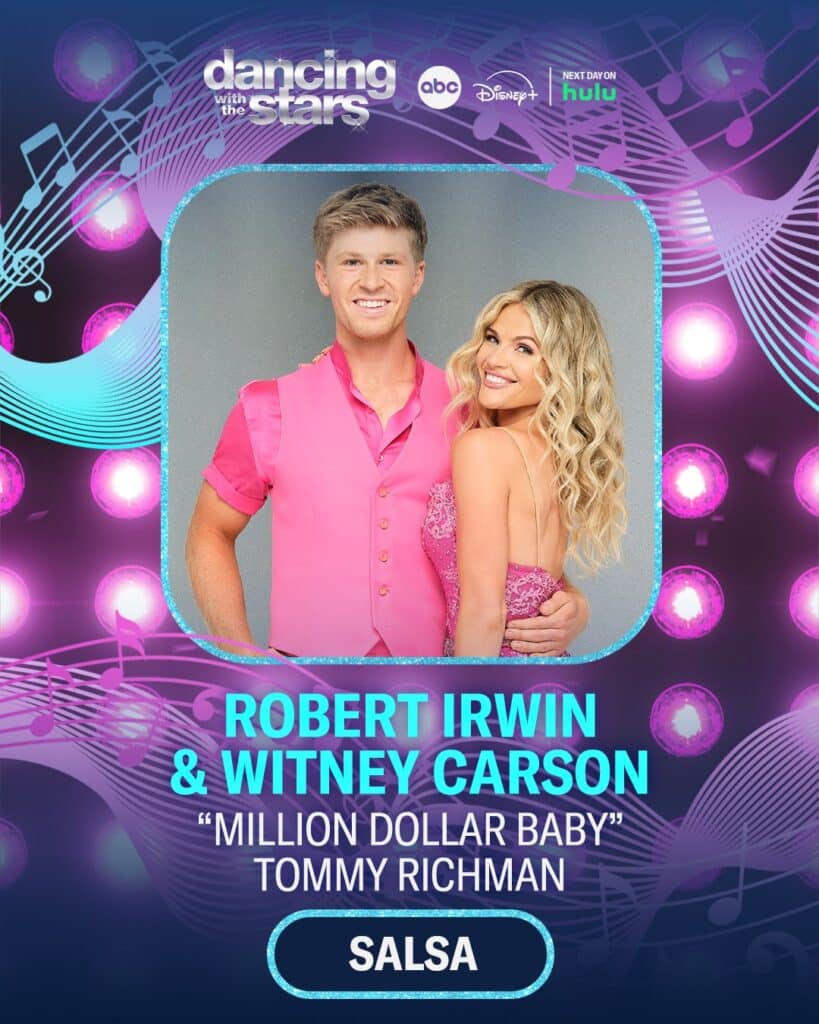 Robert Irwin dancing with the stars week three
