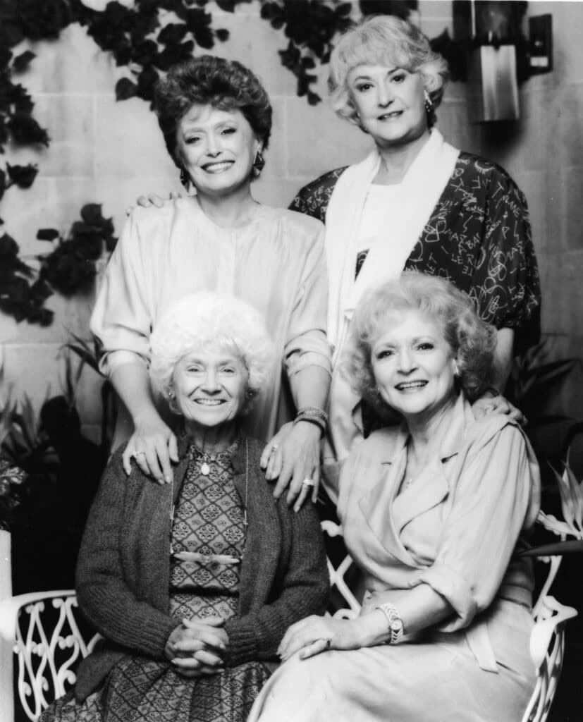 "The Golden Girls" debuted 40 years ago. 
