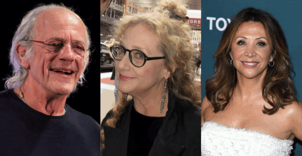 From left: Christopher Lloyd, Carol Kane, Cheri Ohteri
