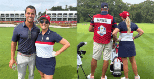 Miranda Lambert at the Celebrity Ryder Cup match