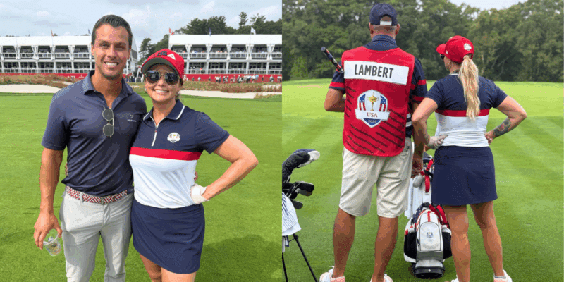 Miranda Lambert at the Celebrity Ryder Cup match