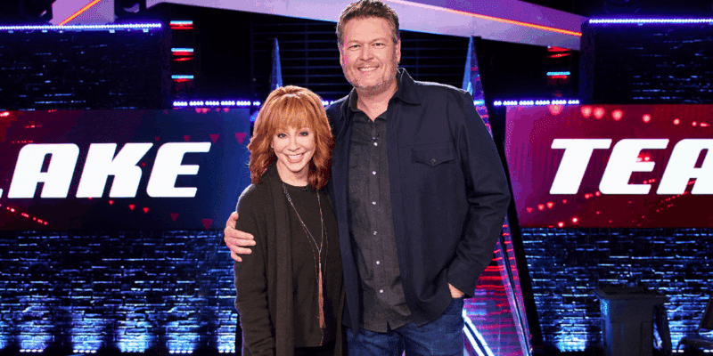 reba mcentire and blake shelton