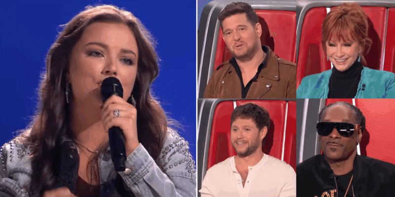 Singer Kirbi earns a four-chair turn following her For King + Country audition