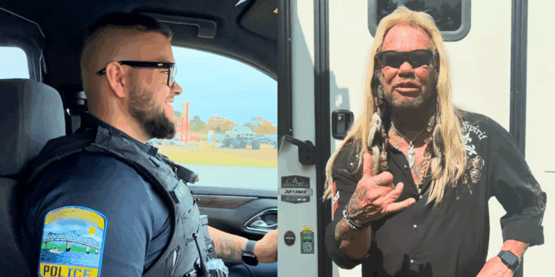 After a high-speed chase, Garry Chapman, the son of the A&E reality TV star Dog the Bounty Hunter, was reportedly fired from the Priceville Police Department in Alabama. He is appealing the decision.