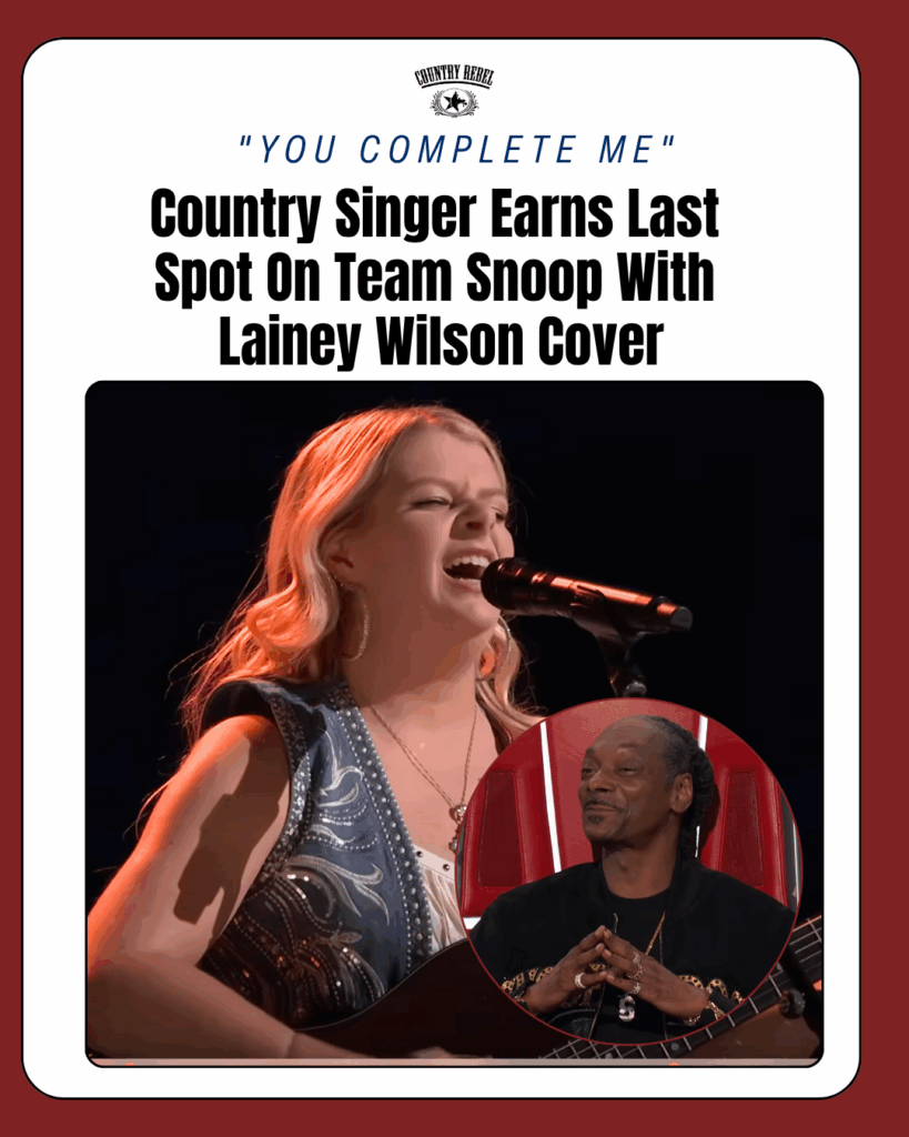 Makenzie Phipps sings Lainey Wilson