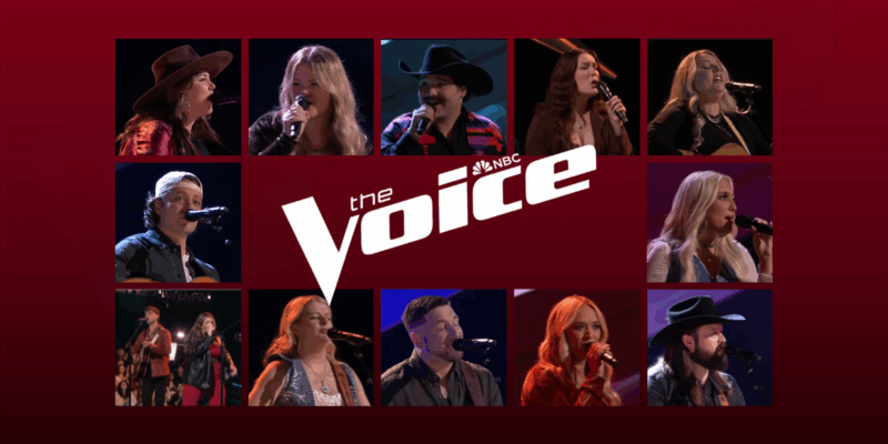 12 country singers on this season of The Voice