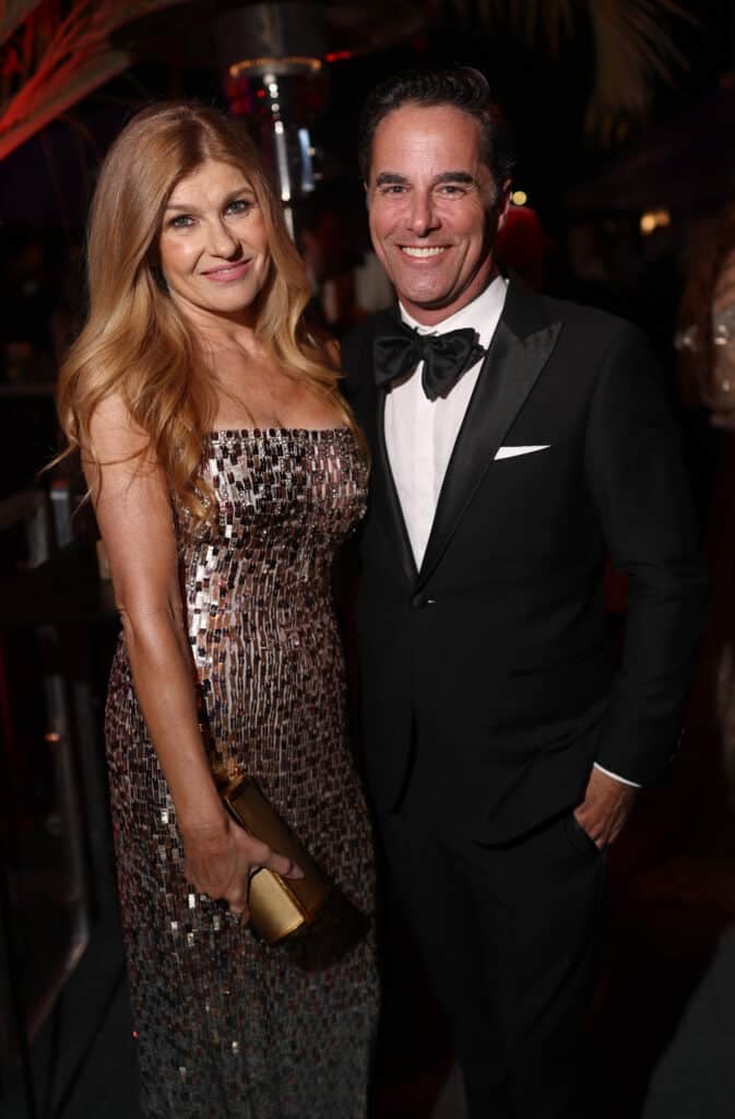 Connie Britton and David Windsor in 2025