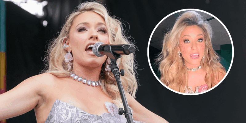 Emily Ann Roberts wardrobe malfunction