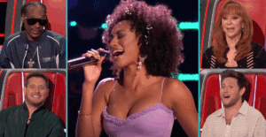 All four Voice coaches attempted to steal (or save) Trinity during the battles for Season 28