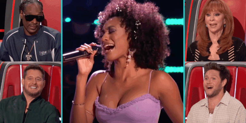 All four Voice coaches attempted to steal (or save) Trinity during the battles for Season 28