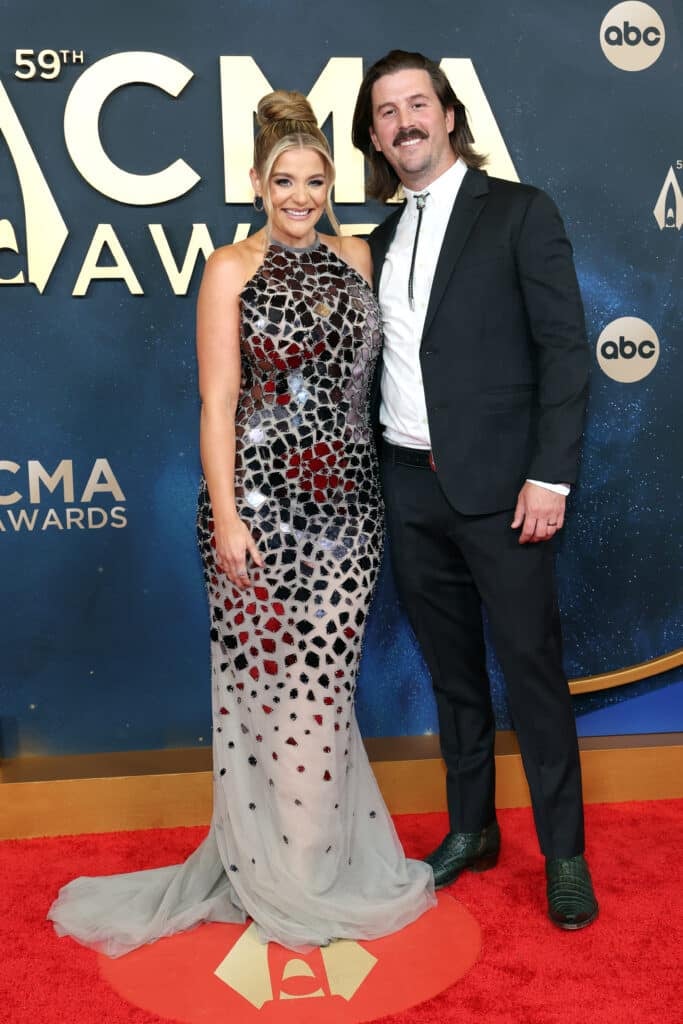 Lauren Alaina and Cam Arnold at the CMA Awards