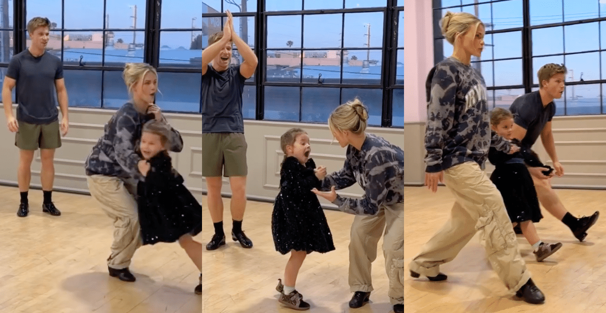Robert Irwin's Adorable Niece Visits "Dancing With The Stars" Rehearsal