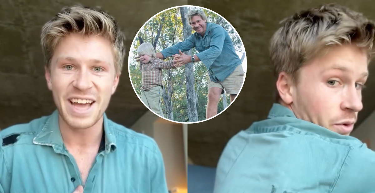 Robert Irwin Shares The Sweet "Good Luck Charm" He Brings To DWTS, His ...