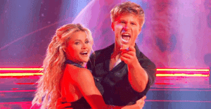 Robert Irwin and Witney Carson dance to Prince