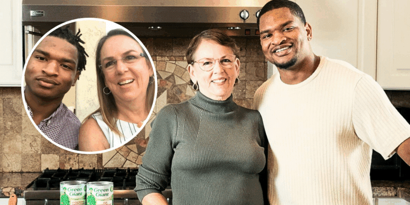 10 Thanksgivings ago, a mistaken text invitation to Thanksgiving dinner in 2016 led to an unlikely friendship and the start of a tradition for Wanda Dench and Jamal Hinton.