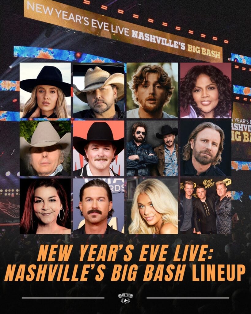 New Year's Eve Live: Nashville's Big Bash" lineup