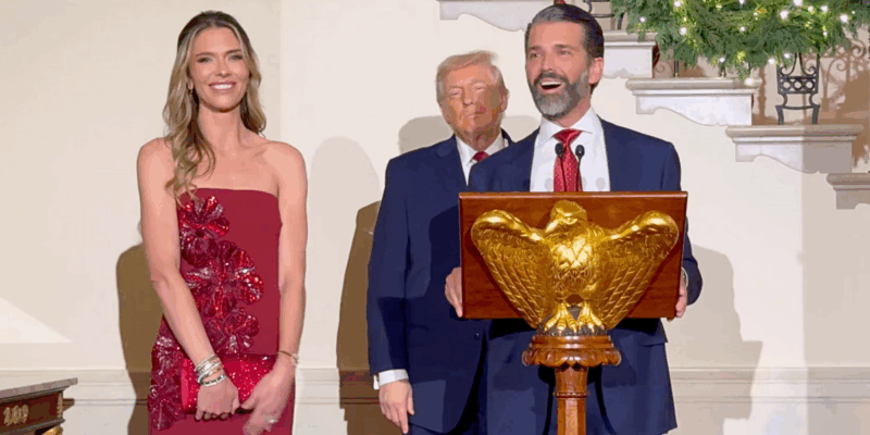 On Dec. 15, Donald Trump Jr. and Bettina Anderson revealed they are engaged while at a Christmas reception at the White House.