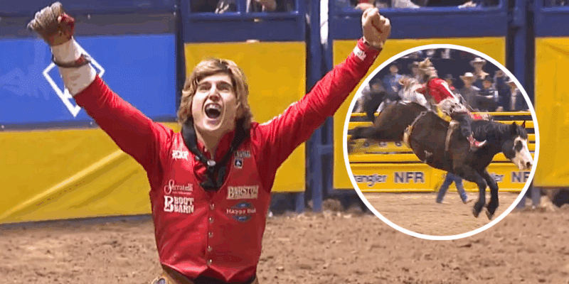 On Dec. 13, in Round 10 of the 2025 National Finals Rodeo, 21-year-old Rocker Steiner won the world title in bareback riding.