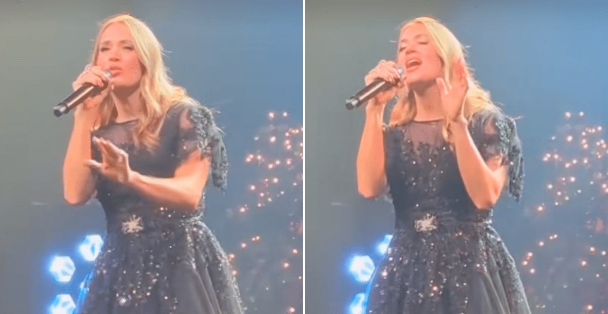 Carrie Underwood Makes Surprise Appearance At Her Church To ...