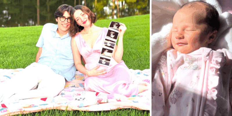 Merritt Robertson Metro and her husband Tyler welcomed their baby girl on December 15th