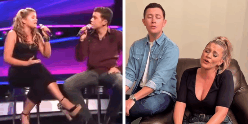 Lauren Alaina and Scotty McCreery recreate their 