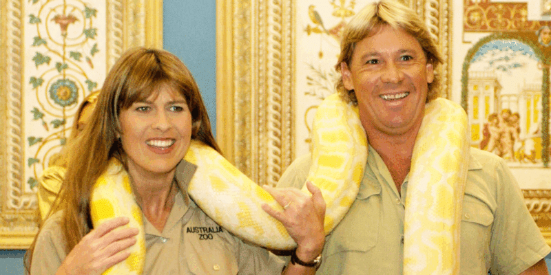 Terri and Steve Irwin proposal story