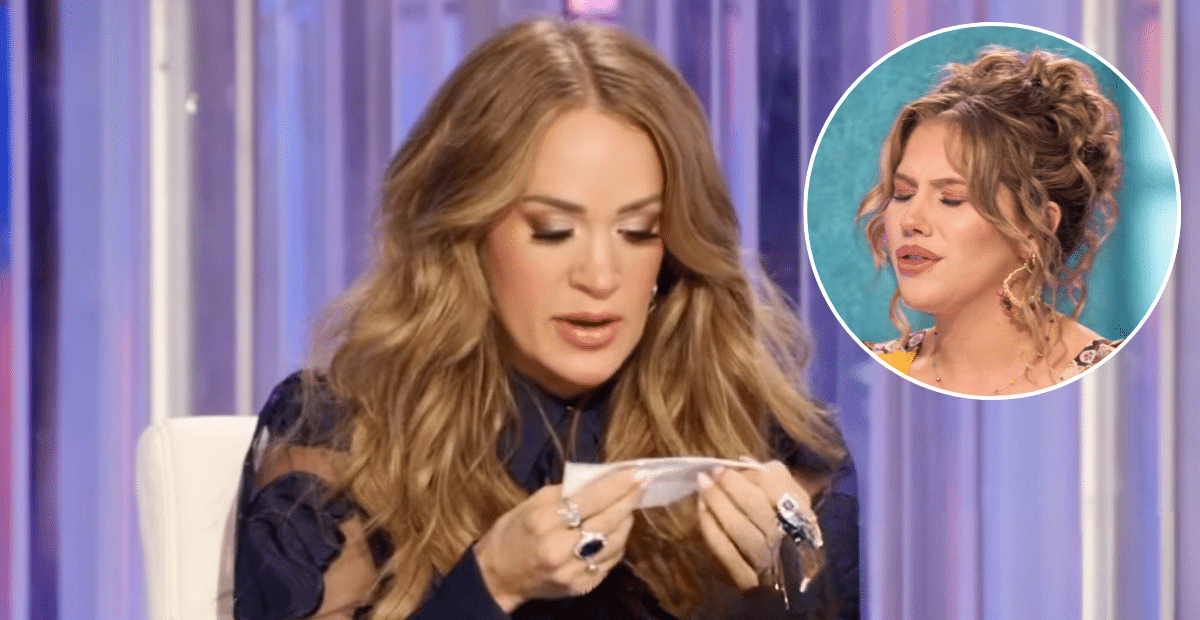 Mama Of Three Moves Carrie Underwood To Tears With Precious Song About Parenthood In New "Idol" Preview