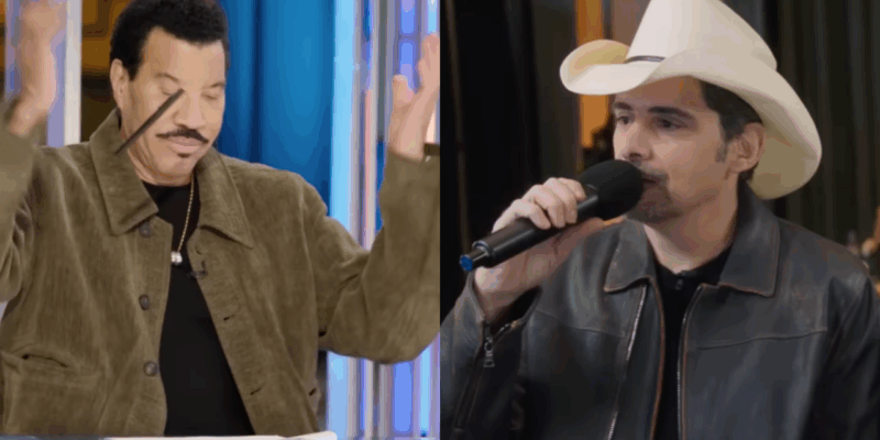 lionel richie and brad paisley on american idol