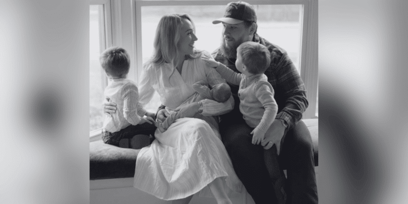 Luke and Nicole Combs welcome their third child