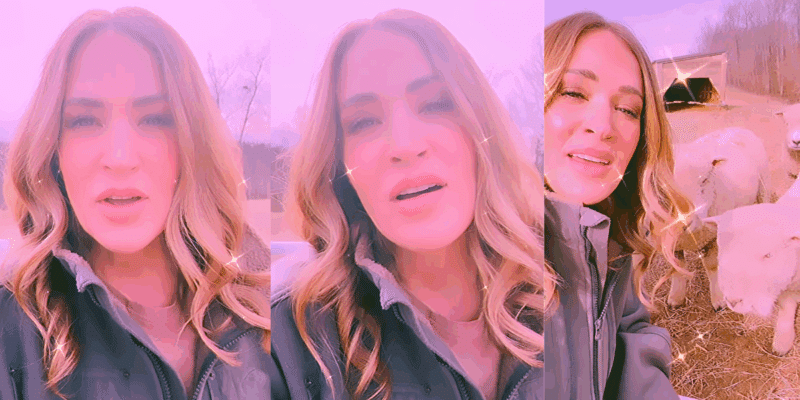 Carrie Underwood, sheep