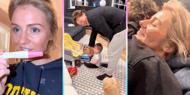 Emmy Russell surprises husband Tyler Ward with news they're expecting Baby #2