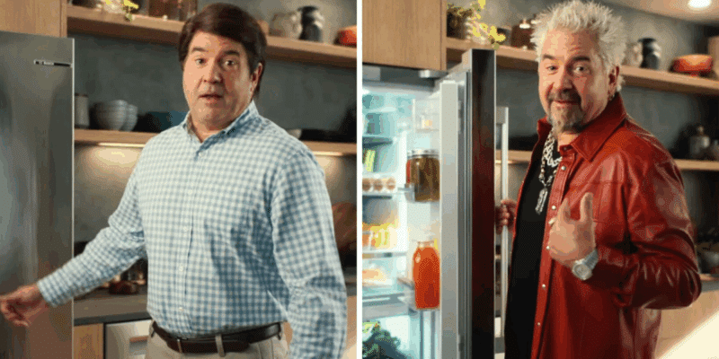 Guy Fieri as himself and his alter ego in Super Bowl commercial for 2026