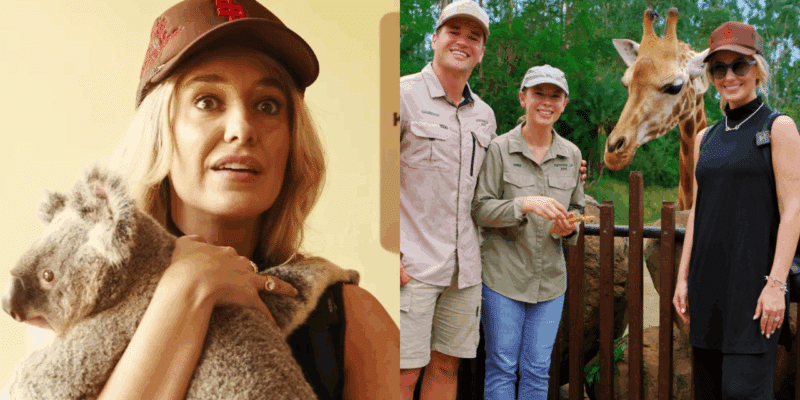 lainey wilson at the australia zoo