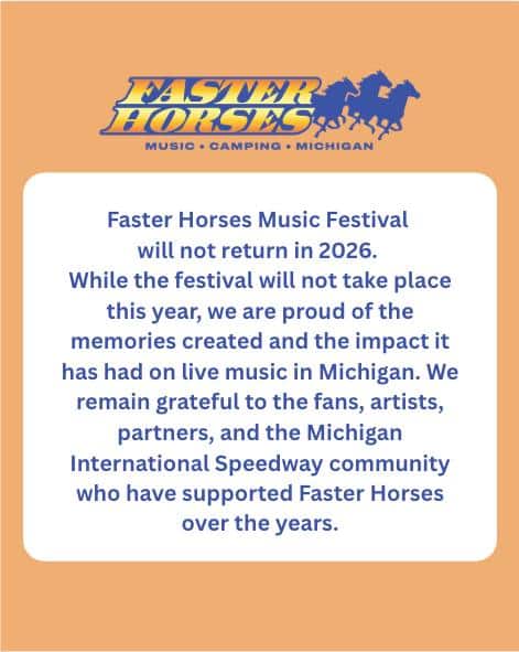 Faster Horses Festival