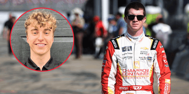 NASCAR truck driver Daniel Dye was placed on an indefinite suspension after insensitive comments regarding an IndyCar driver was captured on video.