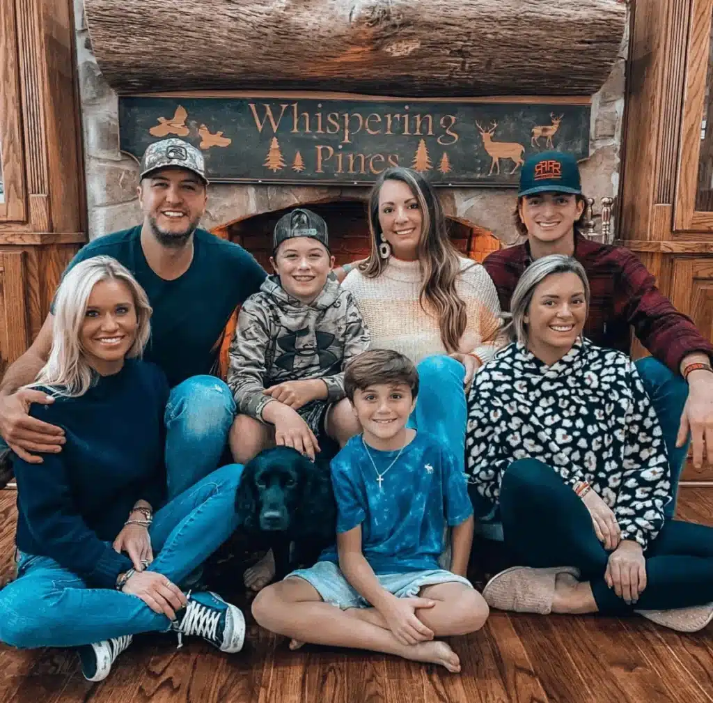 Luke Bryan family