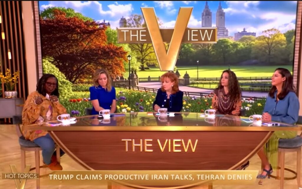 The View roundtable at the beginning of the Tuesday, March 24th episode 